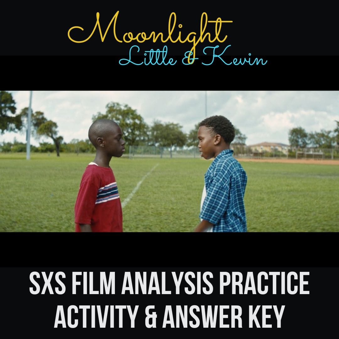 Moonlight Film Sequence Analysis Practice 2: Little & Kevin