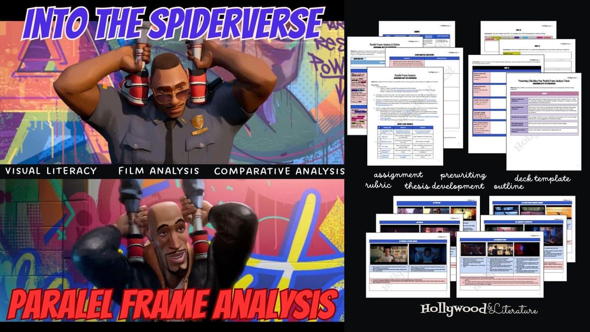 Into the Spider-Verse: Parallel Frame Analysis Activity