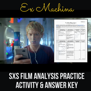 Ex Machina Opening Sequence Shot by Shot Film Analysis Practice
