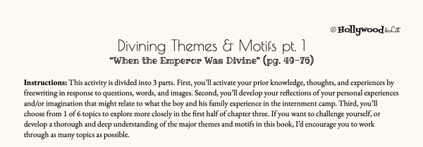 Divining Deeper Meaning: Themes & Motifs in Chapter 3 of When the Emperor Was Divine