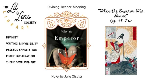Divining Deeper Meaning: Themes & Motifs in Chapter 3 of When the Emperor Was Divine