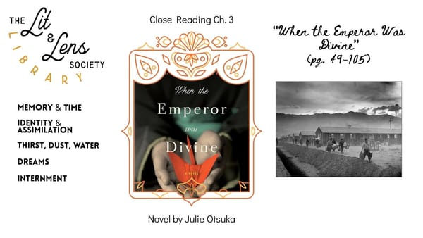 Chapter 3: Memory, Identity & the Camp Experience in When the Emperor Was Divine