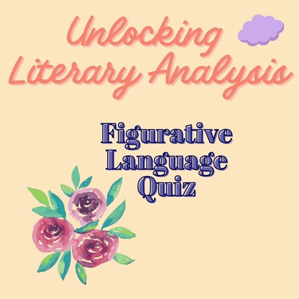 Figurative Language Quiz