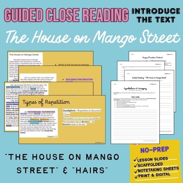 Intro & Guided Close Reading Lesson